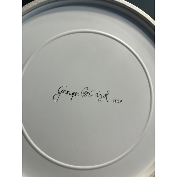 VTG Georges Briard Gold Ice Bucket Lucite Handle Lid Mid Century MCM Barware IOB - Picture 5 of 12